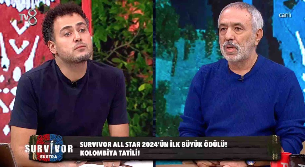 survivor ekstra da murat ozari dan kirmizi takim ve turabi camkiran ile ilgili sert sozler